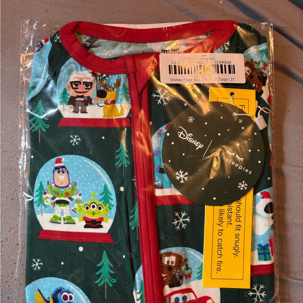 Disney Pixar Little Sleepies Christmas Zippy